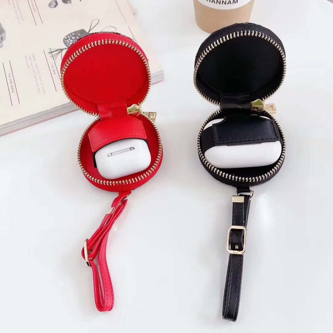 Embroidery Letter Earphone Case