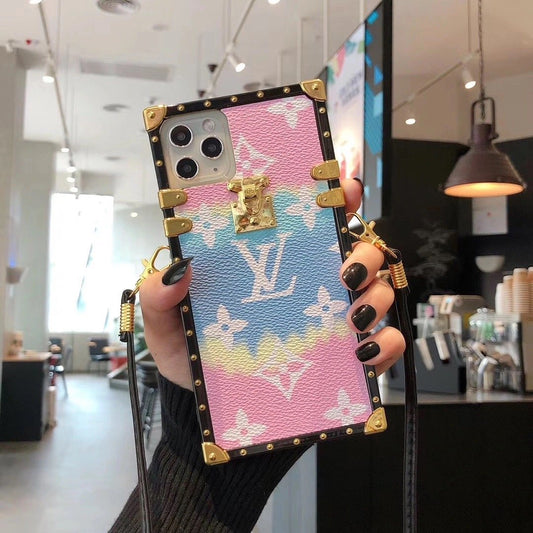 Rainbow Printed Phone Case For iPhone