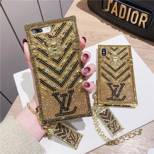 Gold Diamond Galaxy Case For Samsung