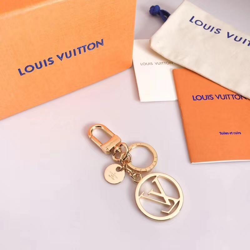 Golden Pendant Keychain