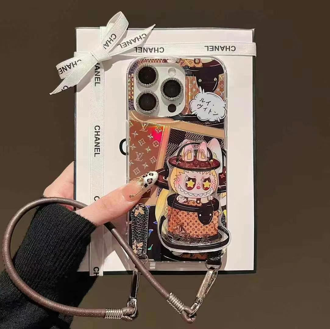 Cartoon Magnetic Bracket Phone Case For iPhone